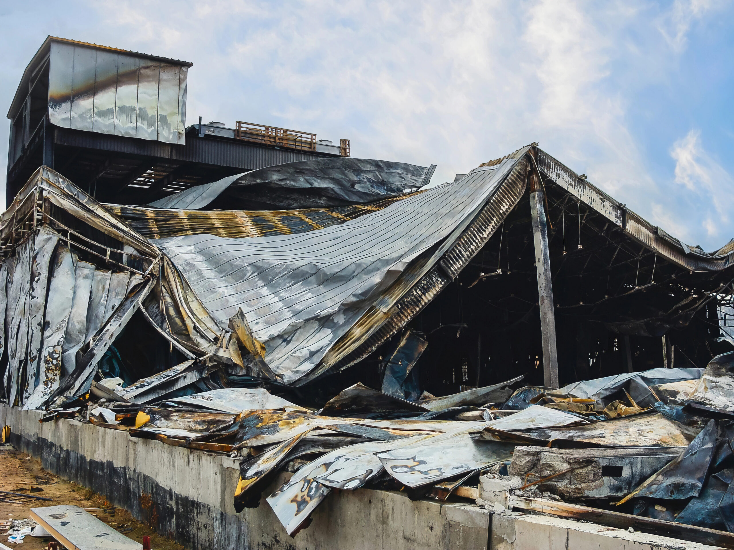 Depositphotos_837764950_XL A commercial property with severe disaster damage