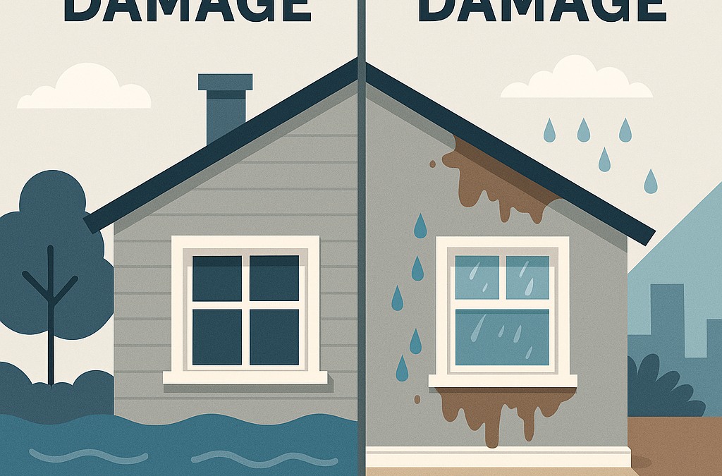 Flood Damage vs. Water Damage: What’s the Difference and Why It Matters for Insurance