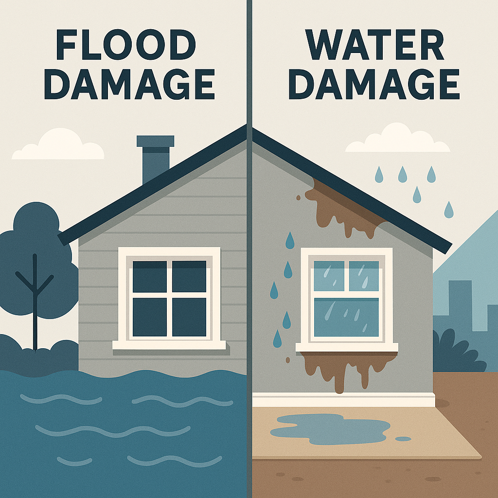 flood vs water